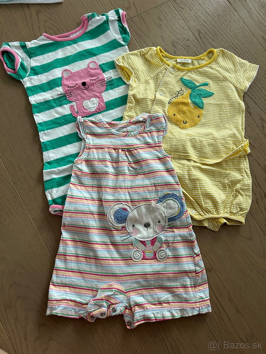 Balík letného oblečenia pre dievča 9-12 mesiacov - 5