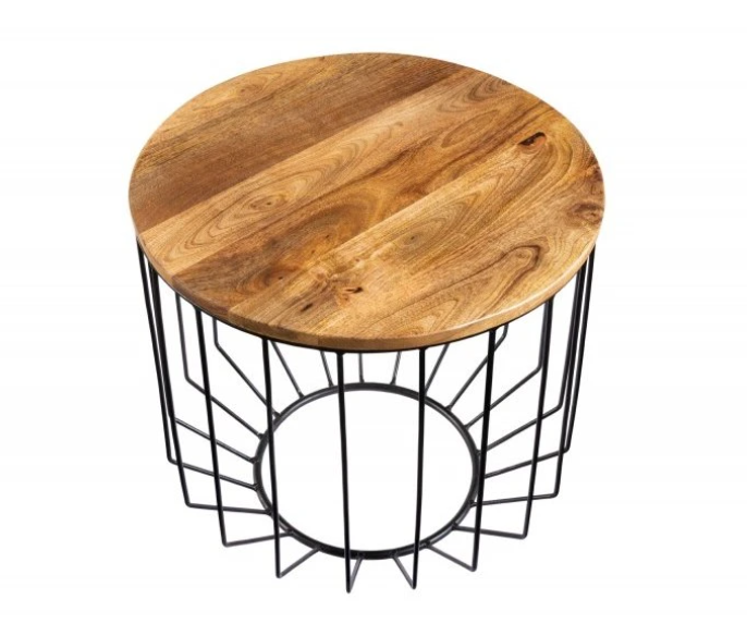 Konferenčný stolík Factory Loft 56 cm prírodná man - 5