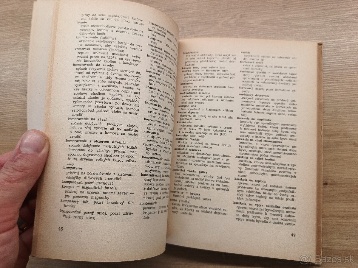 Banícky terminologický slovník 1955 - 5