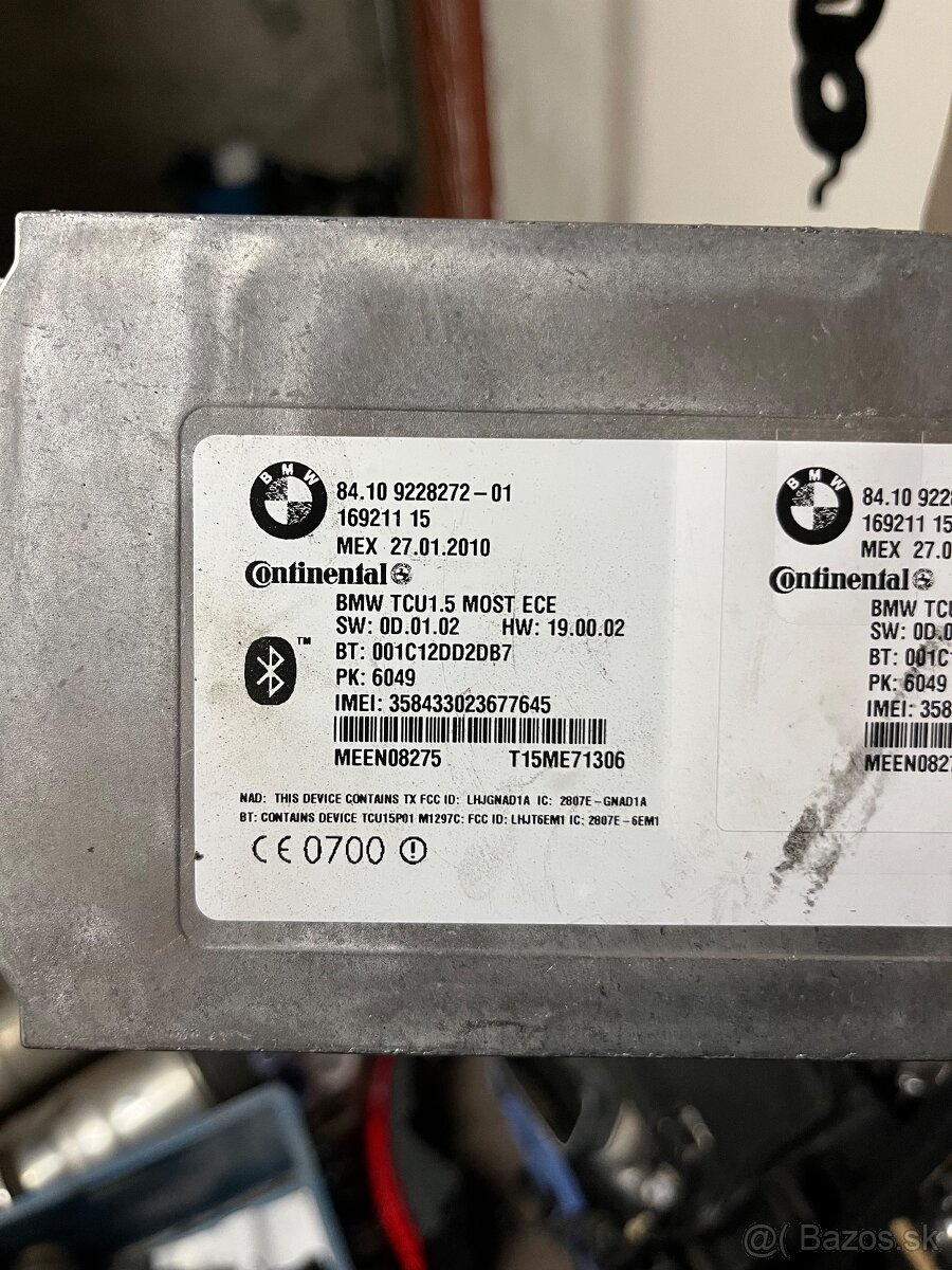 mulf / mulf2 /bluetooth moduly BMW - 5