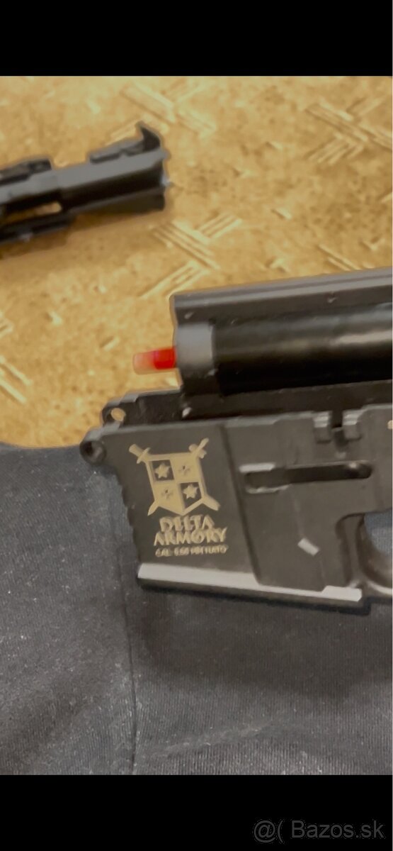 Airsoft M4 FULL Upgrade Brushless motor - okolo 30rps - 5