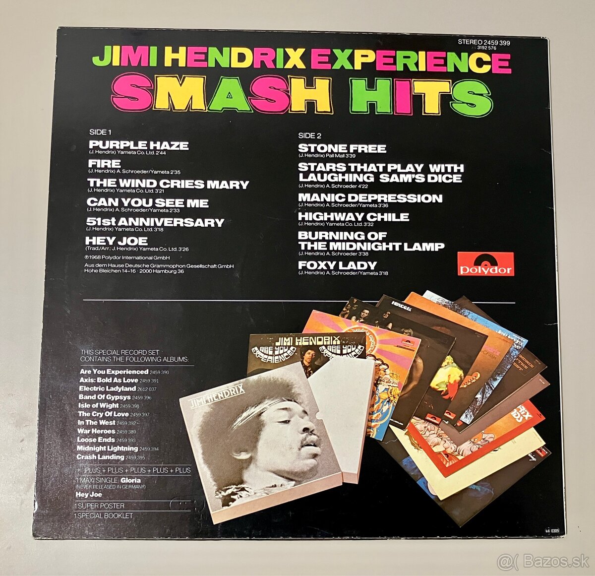 LP Jimi Hendrix Experience - Smash Hits - 5