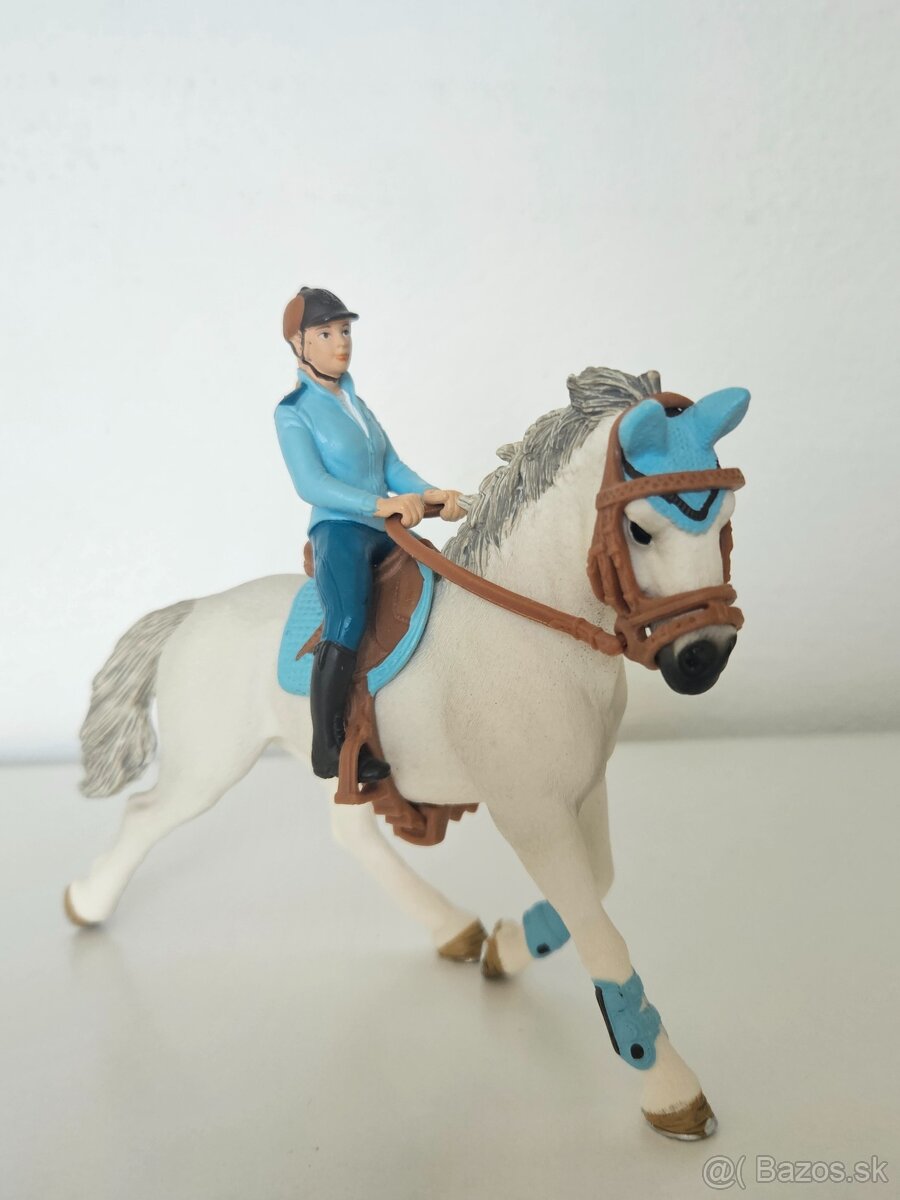 Schleich turnajová jazdkyňa na koni - 5