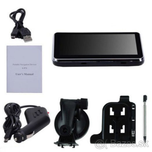 GPS 5'' 7" a 9" + TRUCK (kamion), NOVA SLIM 2026 - 5