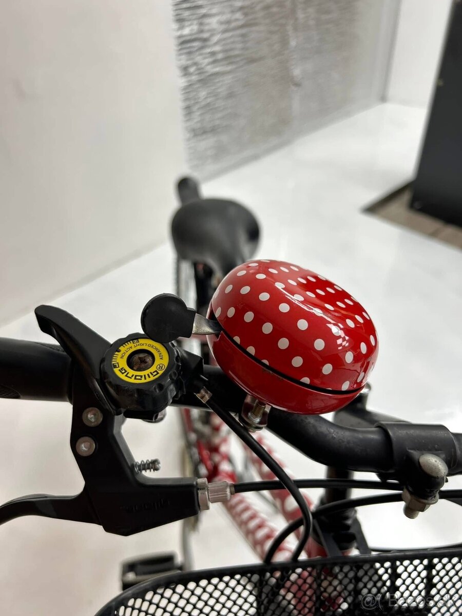 Dievčenský bodkovaný bicykel - 5