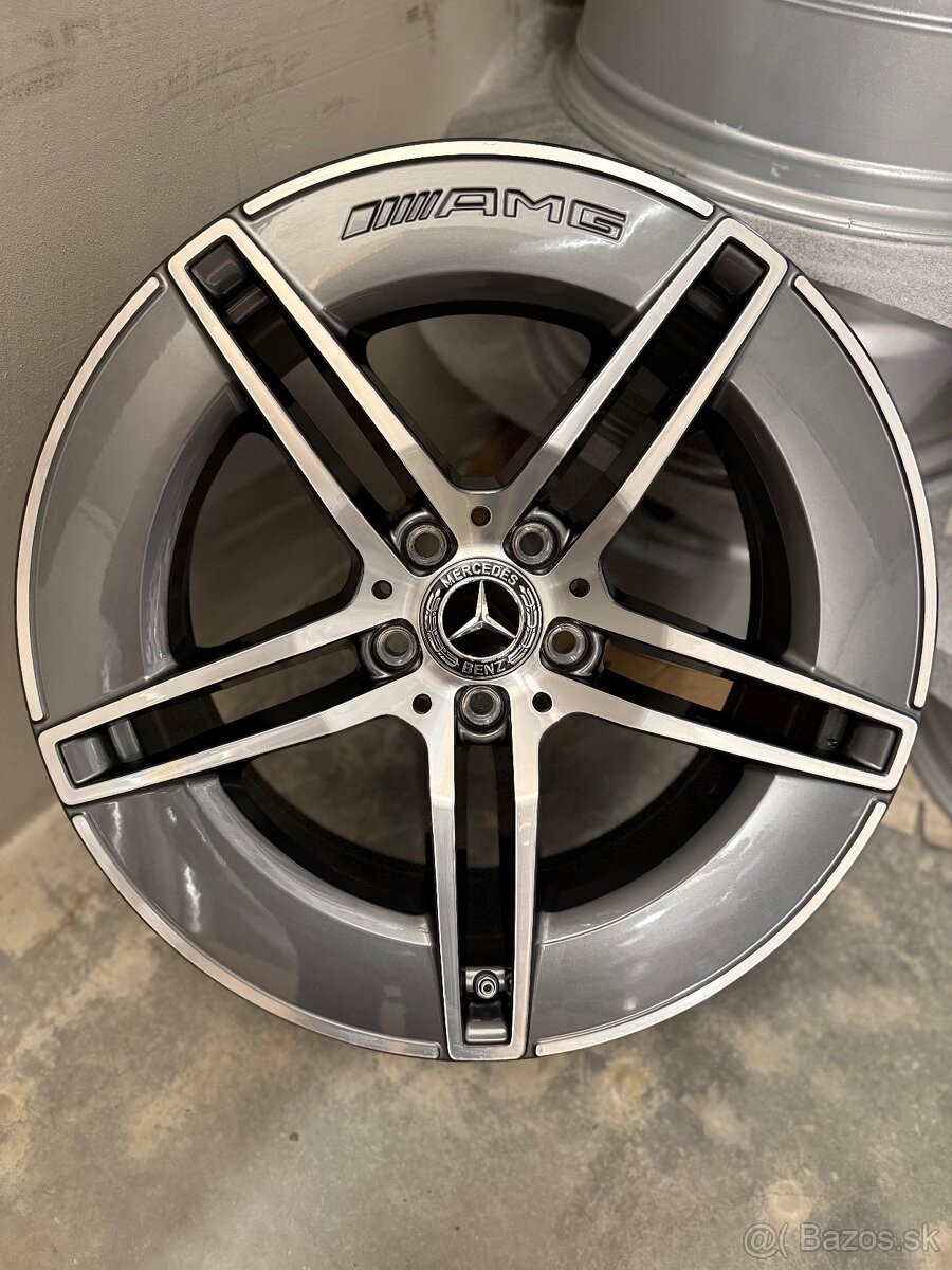 Hliníkové disky 5x112 R19 Mercedes Benz E Clas W214 S214 AMG - 5