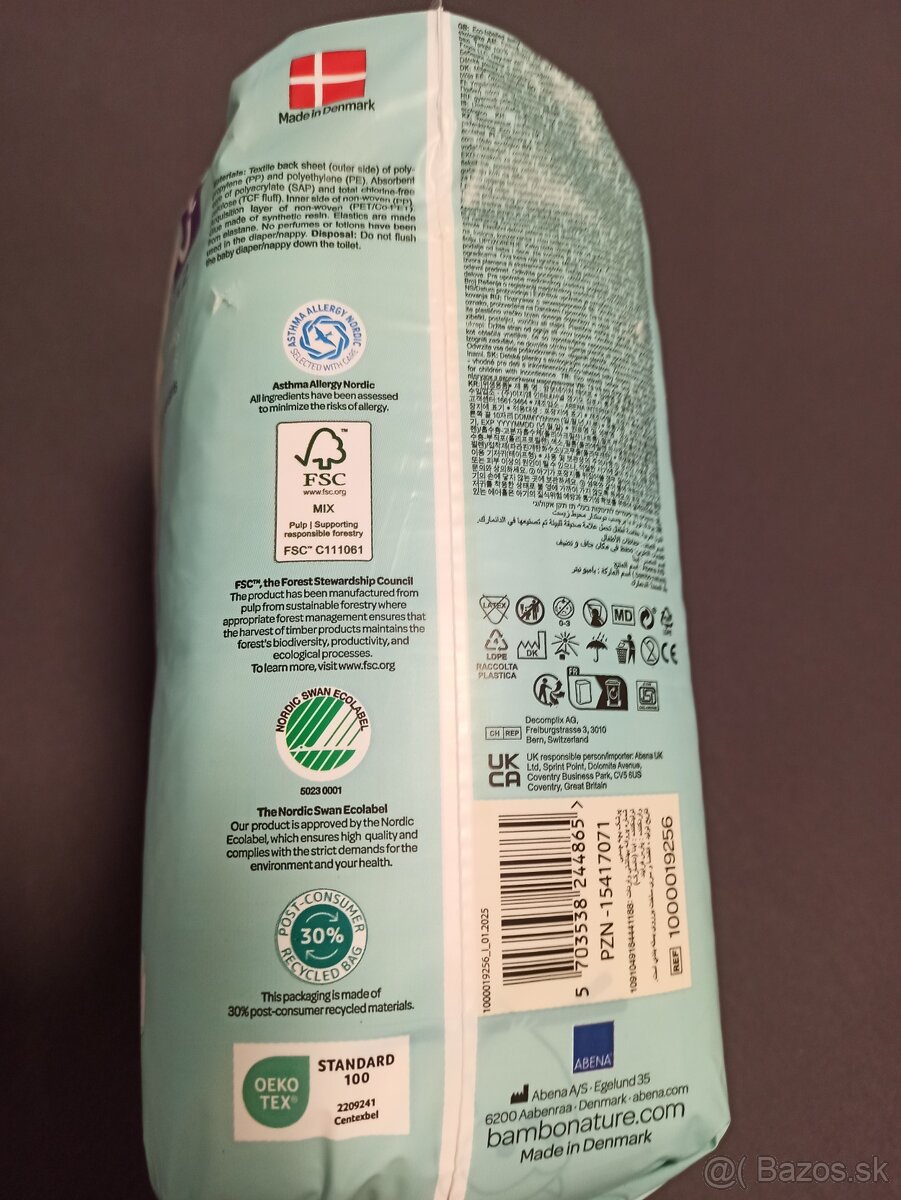 BAMBO 6 jednorazové plienky - 5