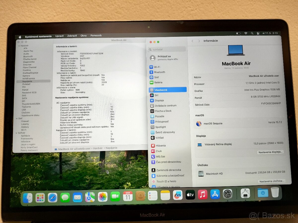 MacBook Air 2020 | i3 • 8GB • 256GB SSD - 5