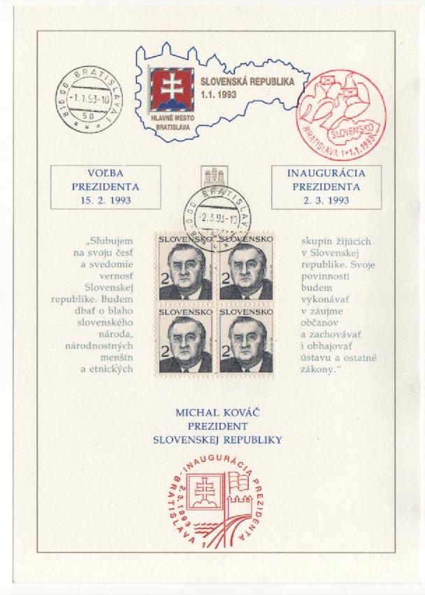 Nálepné listy a Pamätné listy - 5