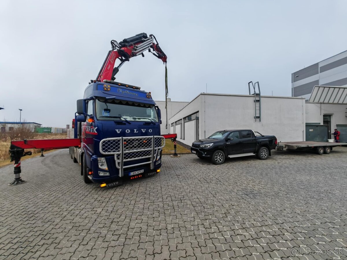 Autodoprava - Práce s hydraulickou rukou - 5