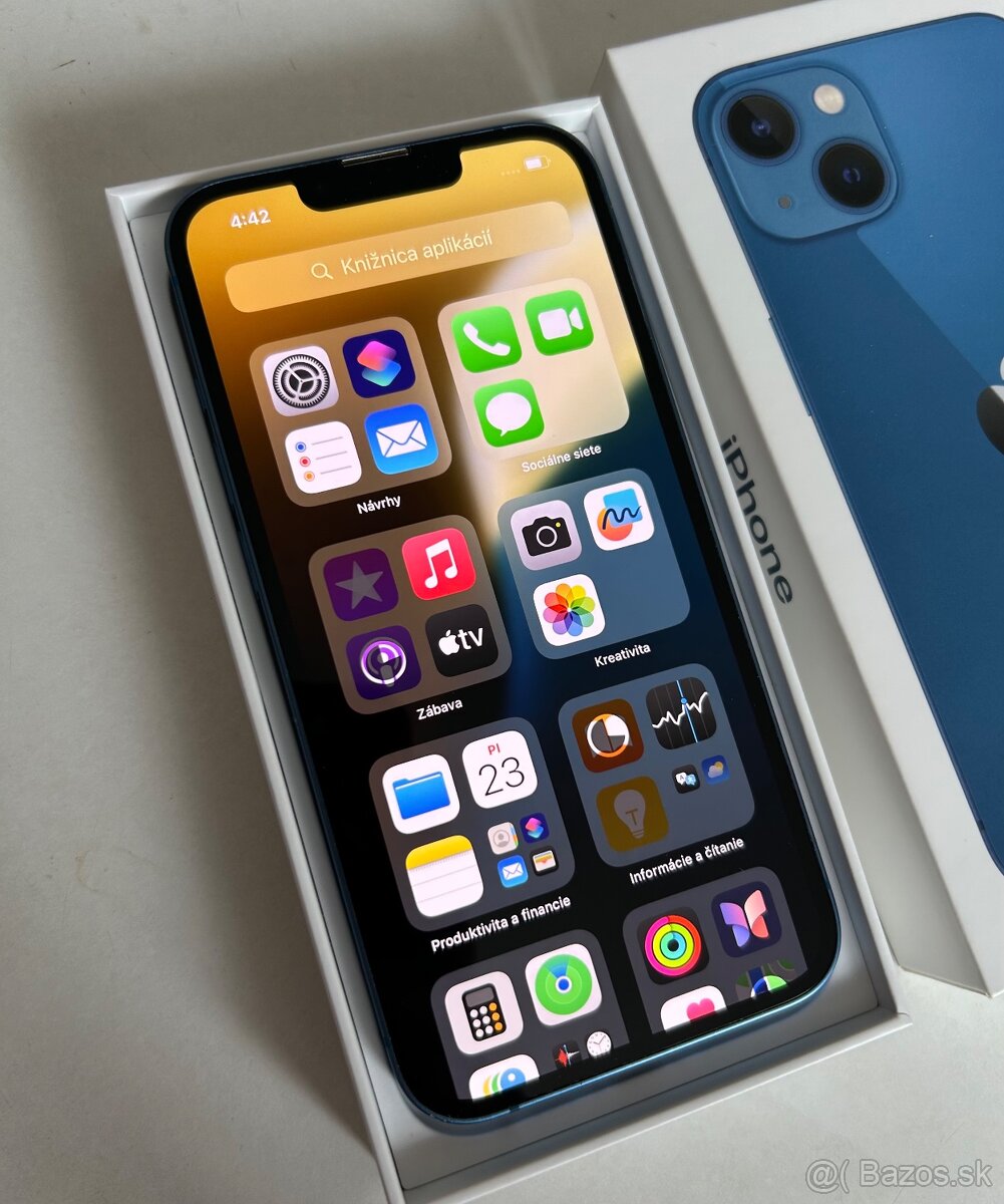 iPhone 13 128GB blue - 5
