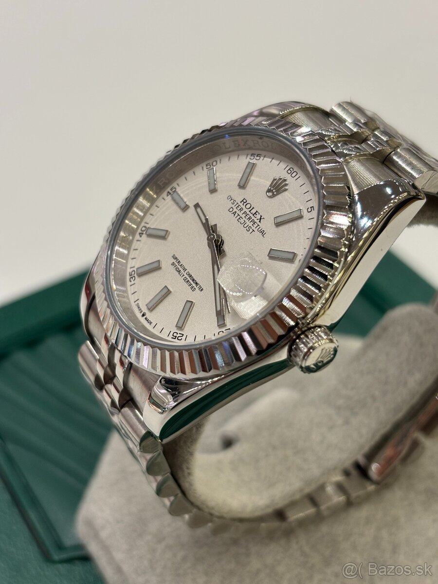 Rolex Datejust Biele, Nové, 40mm - 5