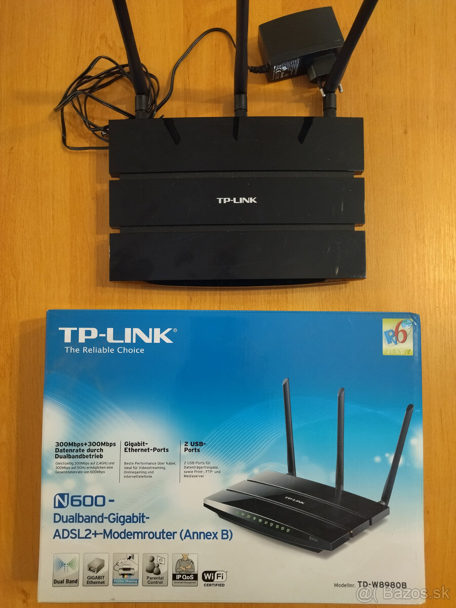 Gigabitový router TP-link TD-W8980B - 5