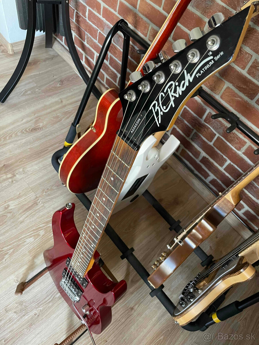 B.C. Rich Assassin Platinum Series red - 5