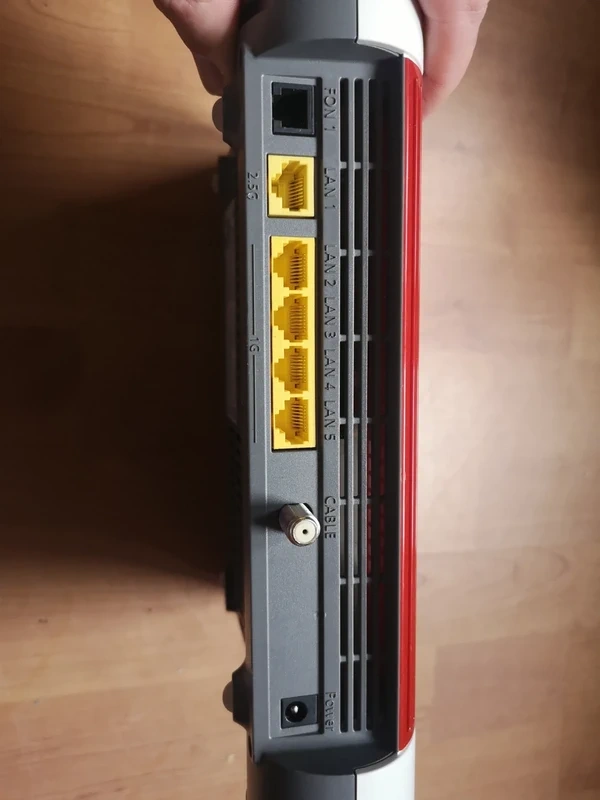 wifi router FRITZ BOX 6660 cable - 5