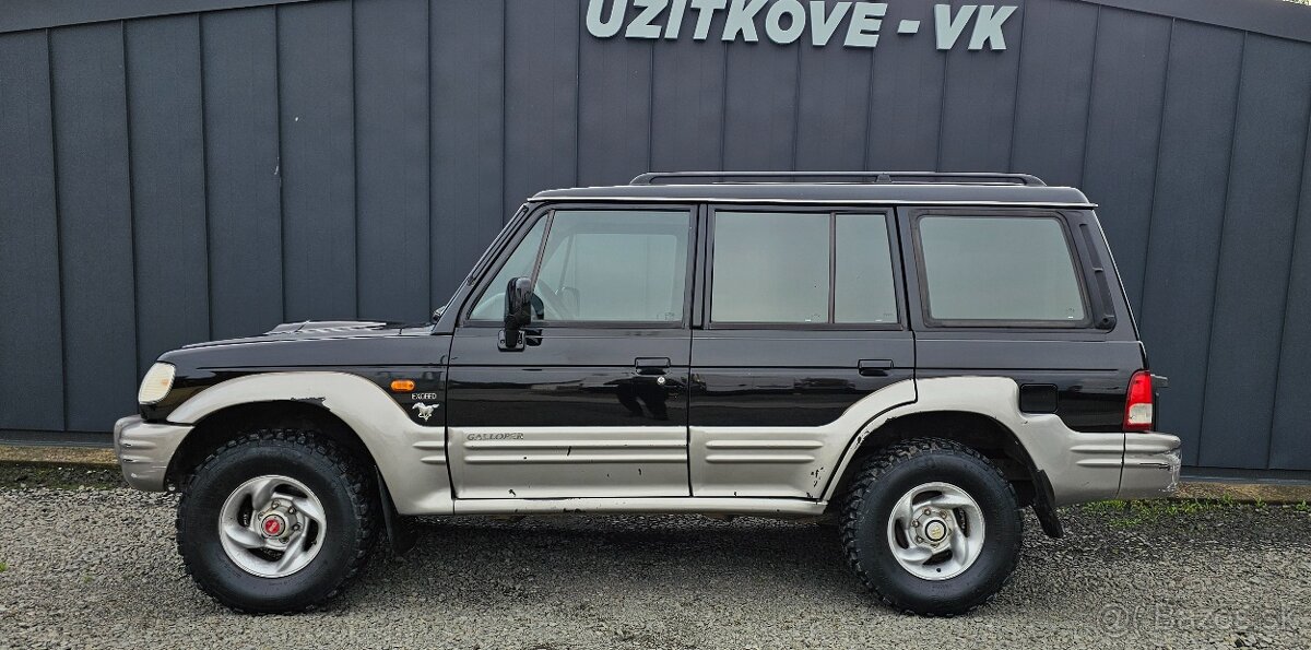 Hyundai Galloper 2.5td 4x4 7 Miest Ťažné- Naviják