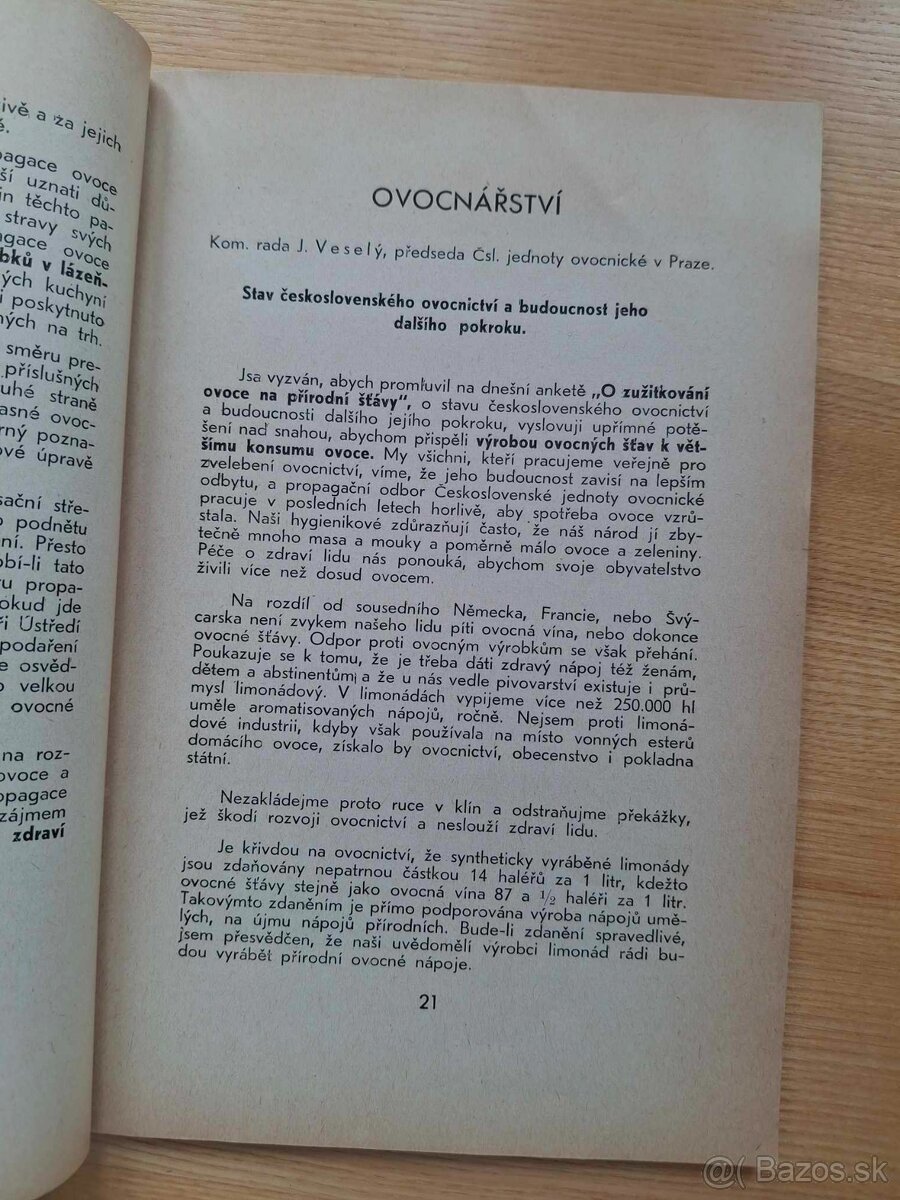 Brožúra - Tekuté ovoce národní nápoj - 5