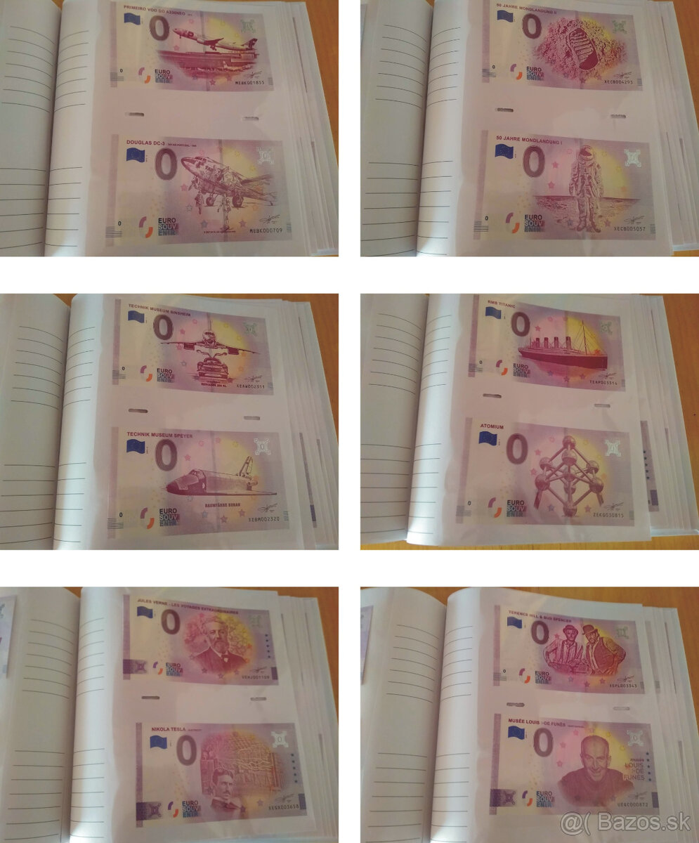 Zahraničné 0 eurové Euro bankovky. - 5