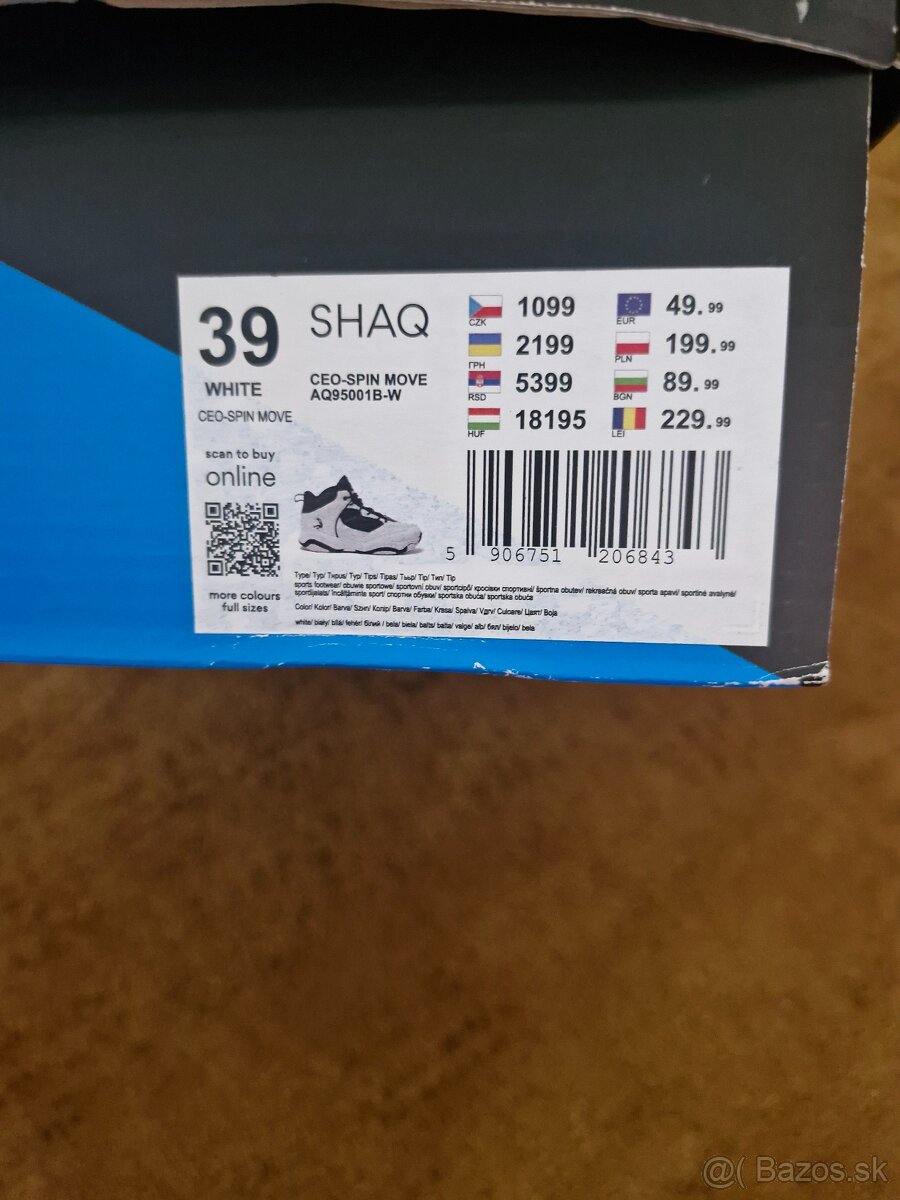 Tenisky Shaq veľ.39 - 5