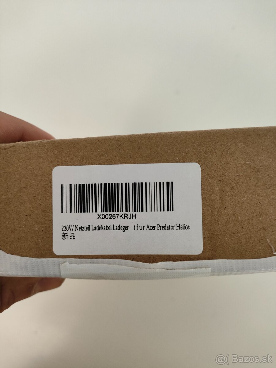 #L0317 230W nabíjačka pre Acer Predator Helios - 5
