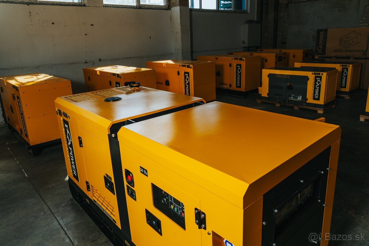 Naftová elektrocentrála PDE-66 kVA s ATS. - 5