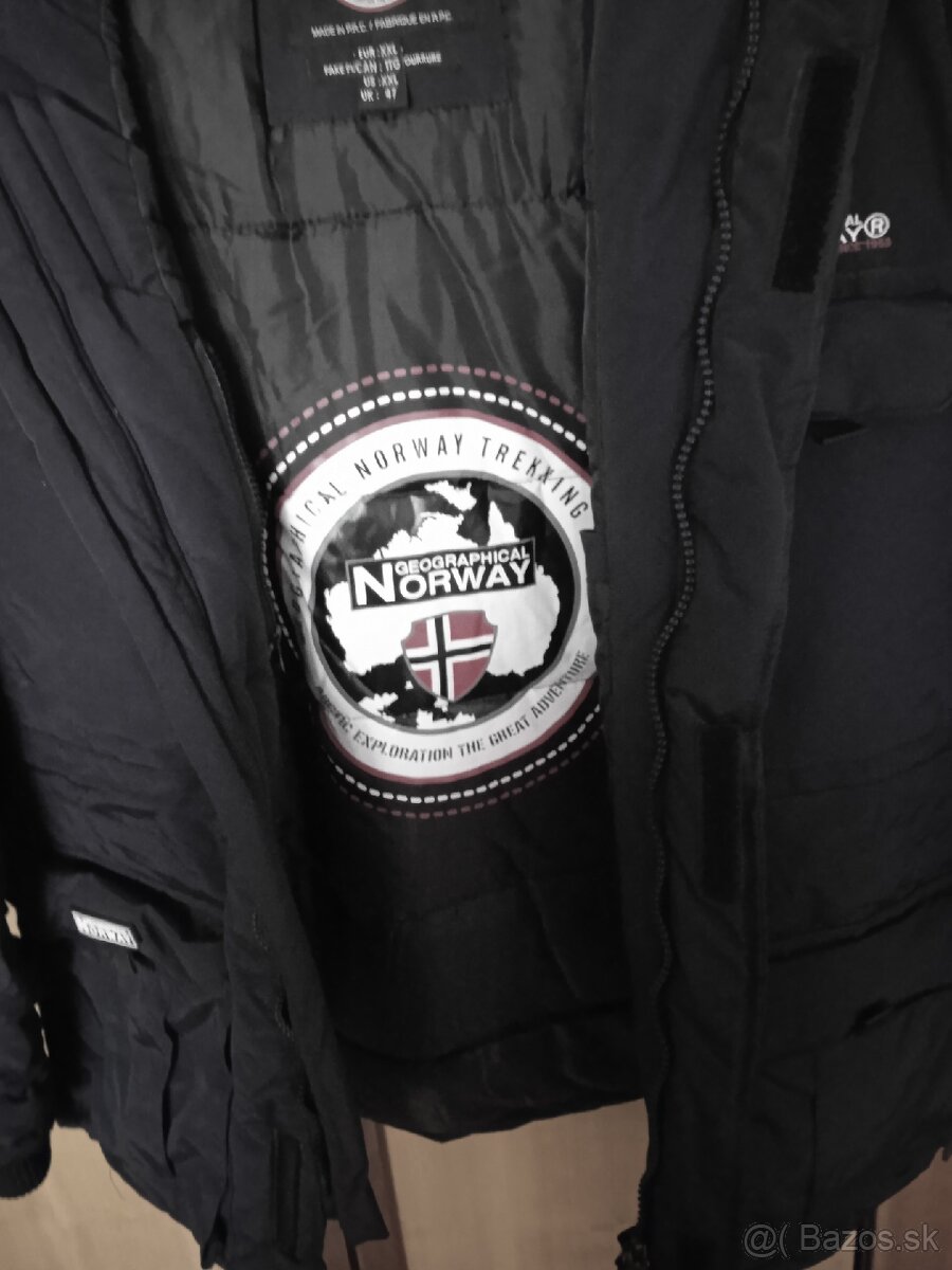 Pánska značková zimná bunda XXL - 5