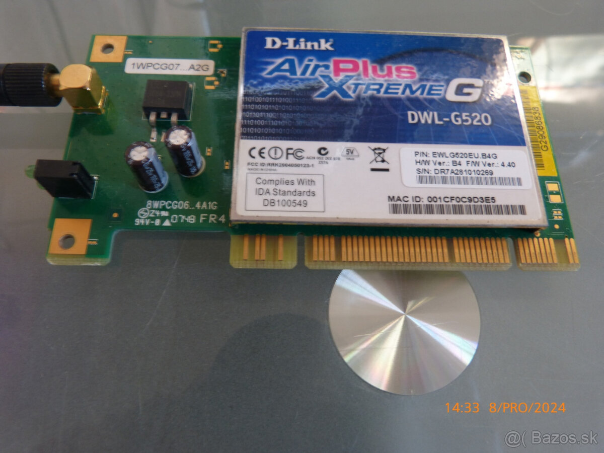 pcie wifi a pci wifi 10e kus a notebokove 5e kus - 5