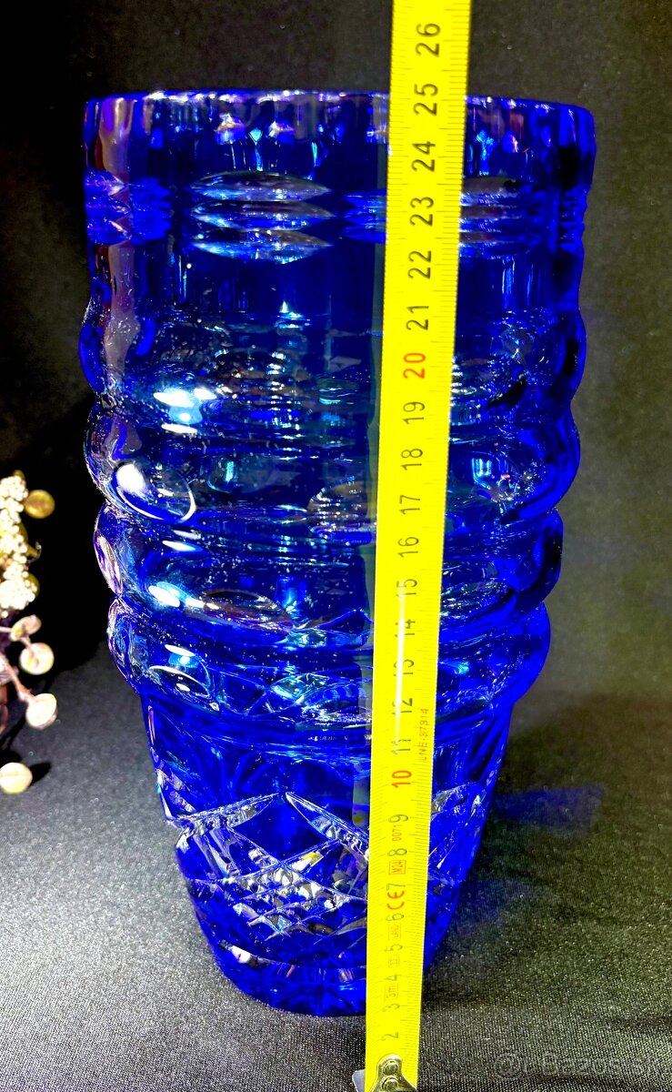 Starozitne sklenené vazy v top stave - 5