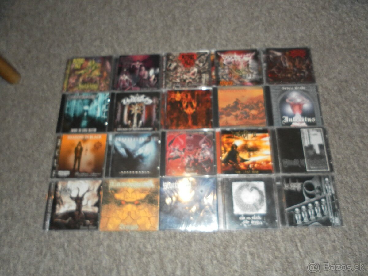 predám originálne metal cd cena dohodou - 5