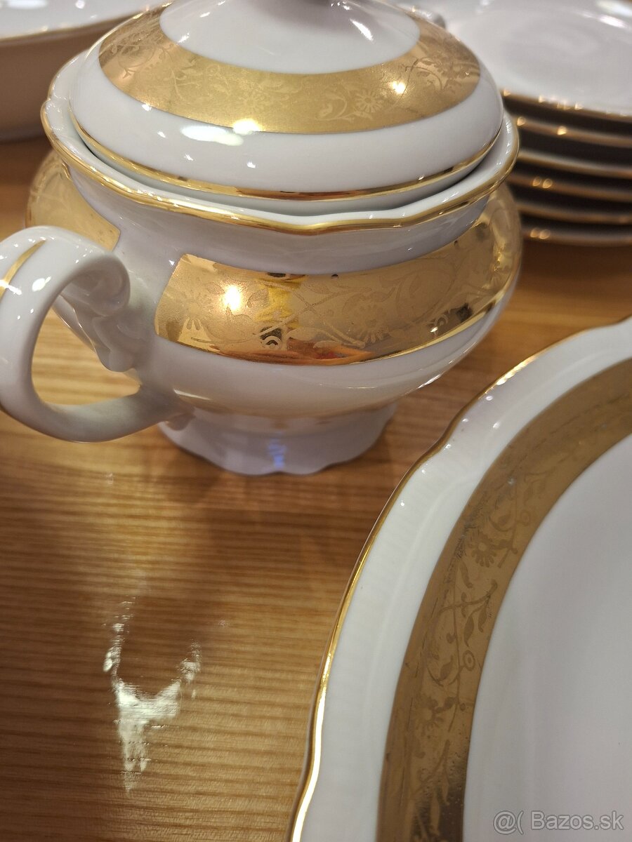 Retro porcelánový servis Olympia, 6 osôb - 5