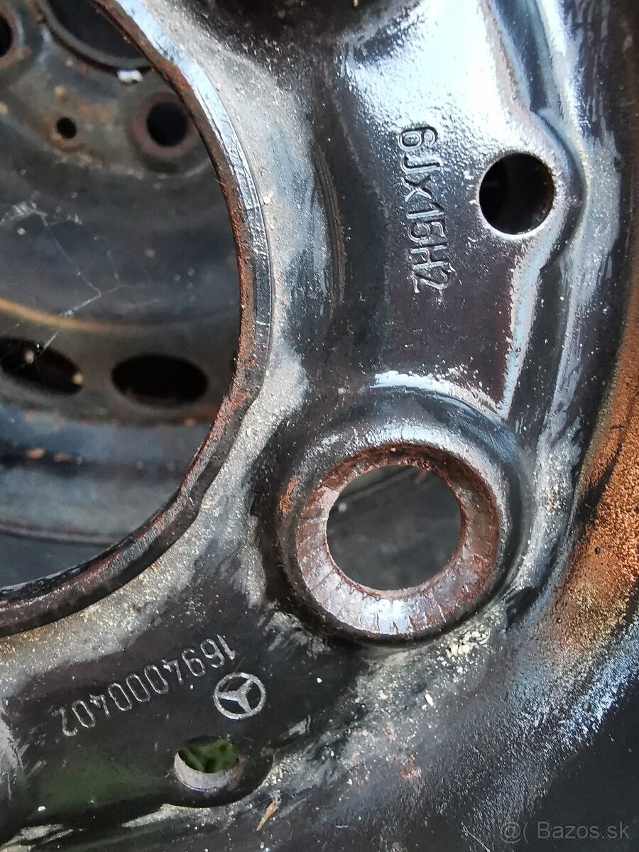 5x112 R15 zimné Mercedes A - 5