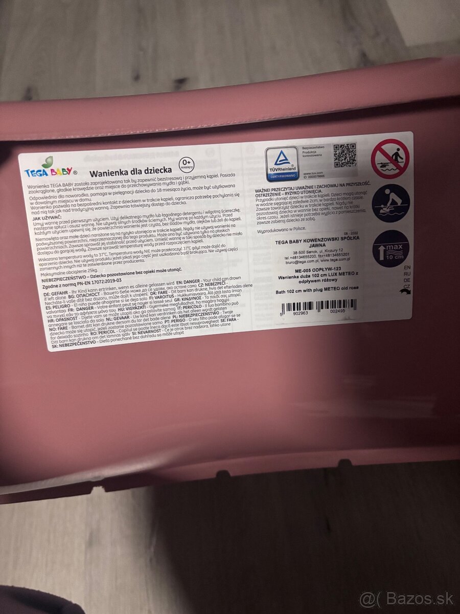 Vanička na kúpanie bábätka - 5