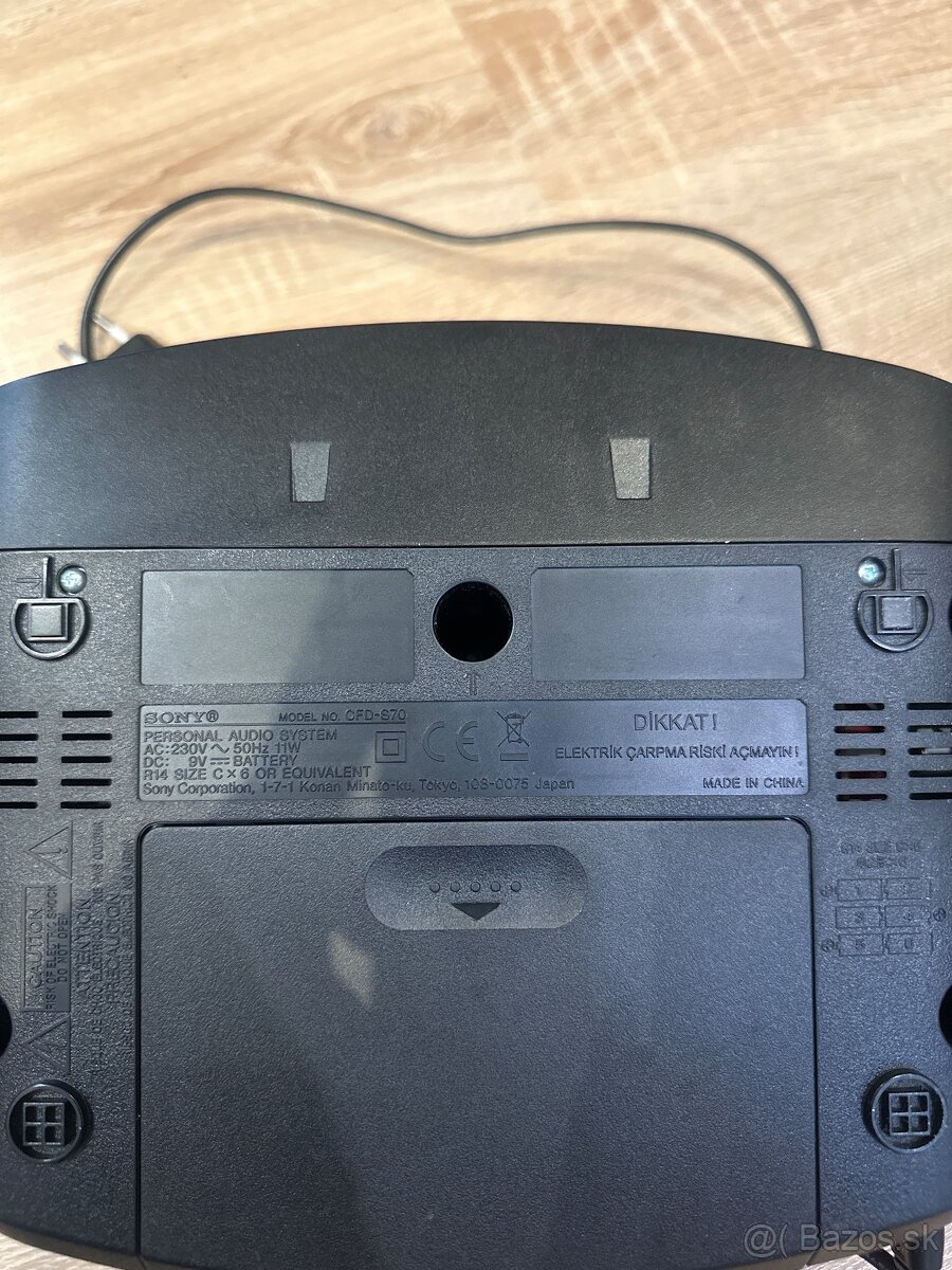 SONY CFD-S70 prenosný prehrávač - 5