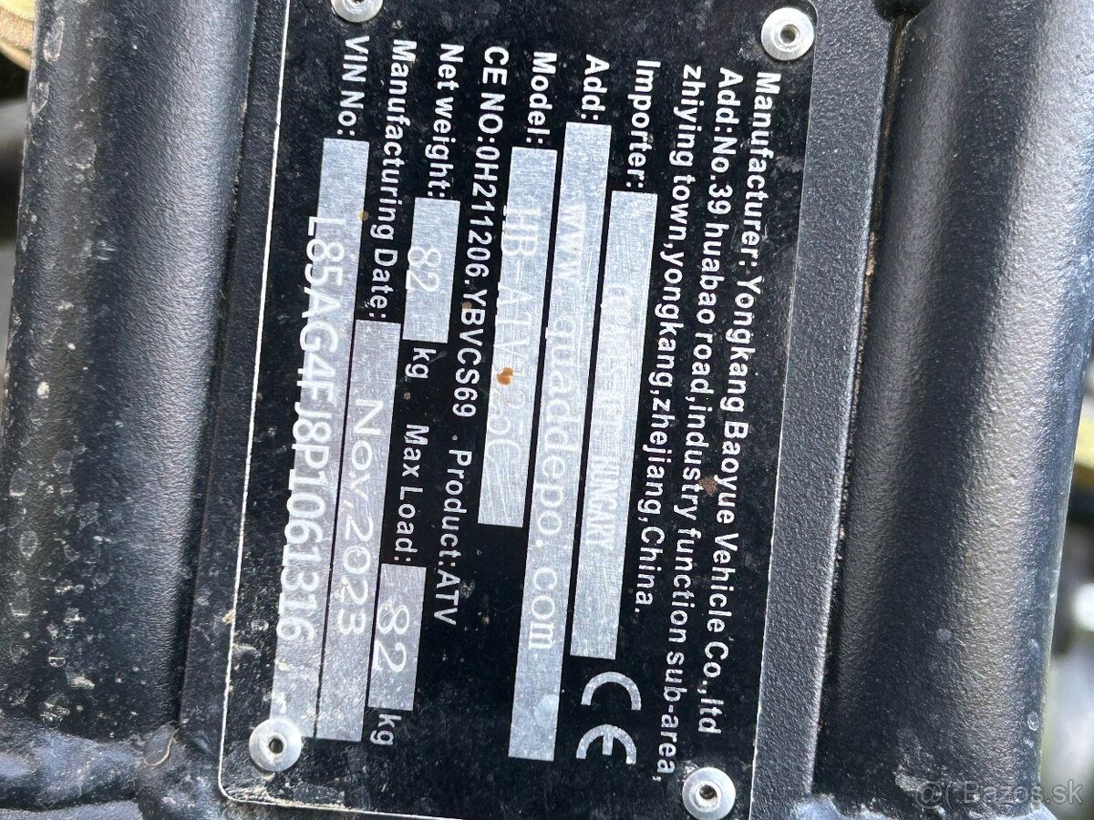 Štvorkolka 125cc - 5