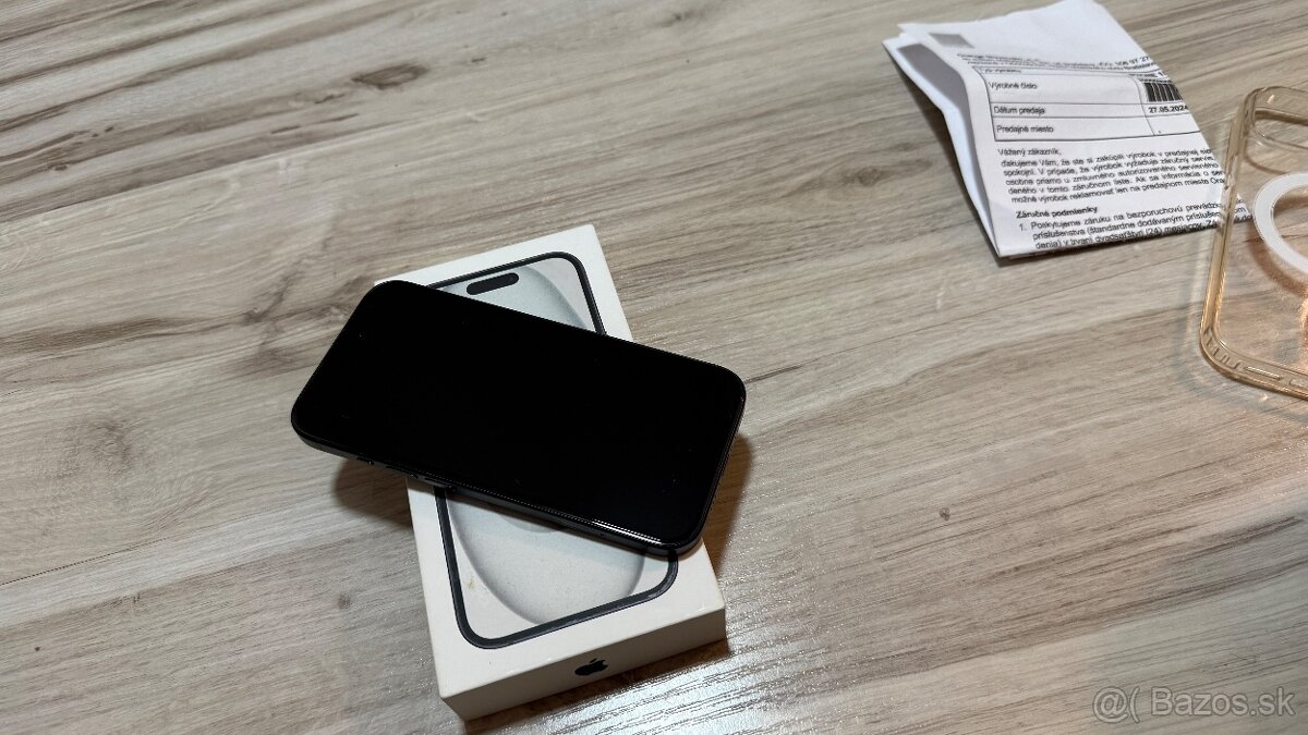 Vymenim iPhone 15 v zaruke stary iba rok a pol 128gb - 5