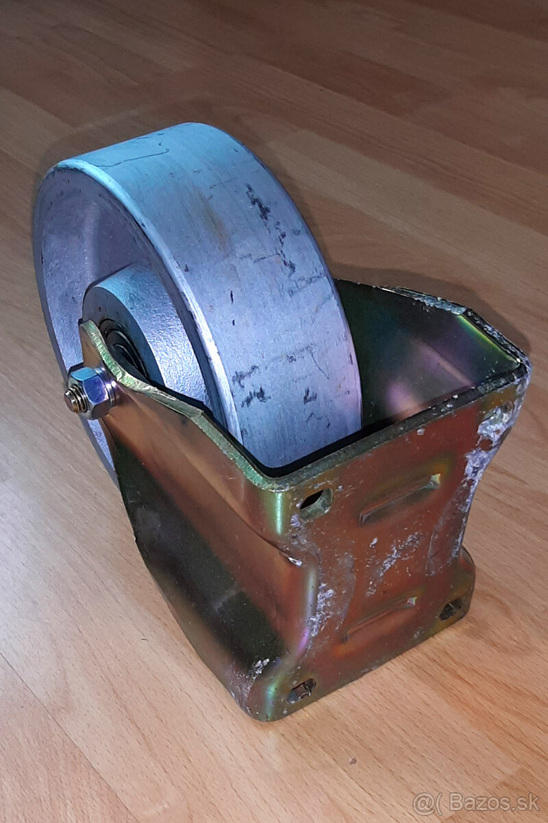 Liatinové koliesa na pevnej vidlici 180x60 - 5