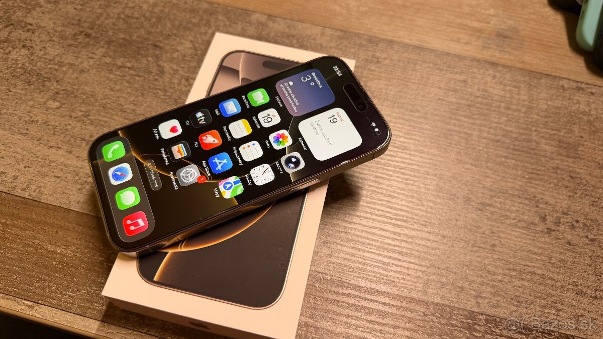 Vymenim iPhone 16 Pro Natural zaruka iStores + skla, obaly - 5