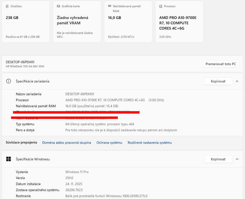 HP EliteDesk 705 G4 Desktop Mini (35W) - 5
