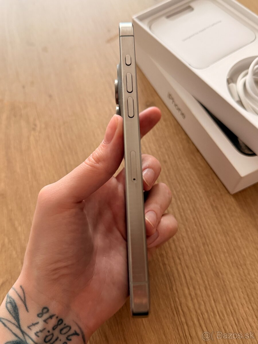 iPhone 15 Pro Max 256GB Natural Titanium – TOP STAV - 5