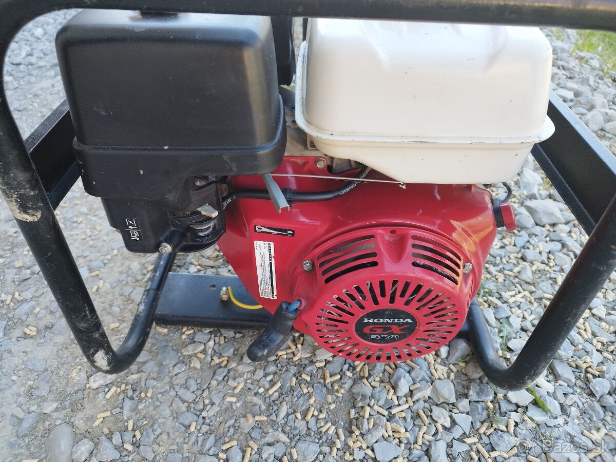 Honda elektrocentrála plus zvaracka 2v1 top stav - 5