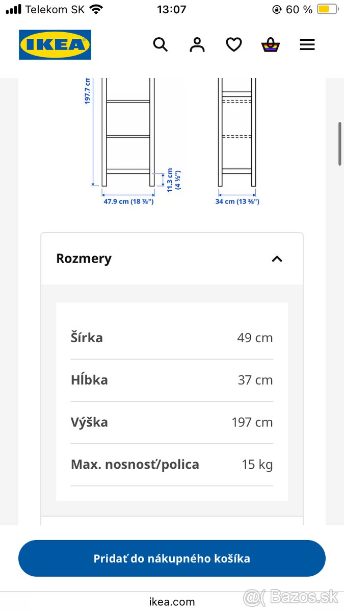 Knihovníčka hemnes - 5