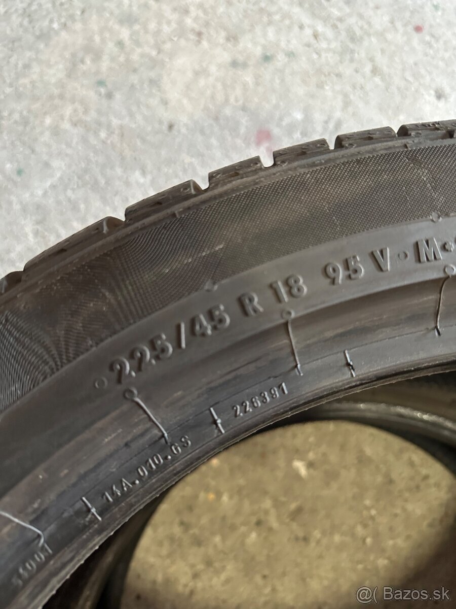 225/45 R18 - zimné pneu Continental - 5