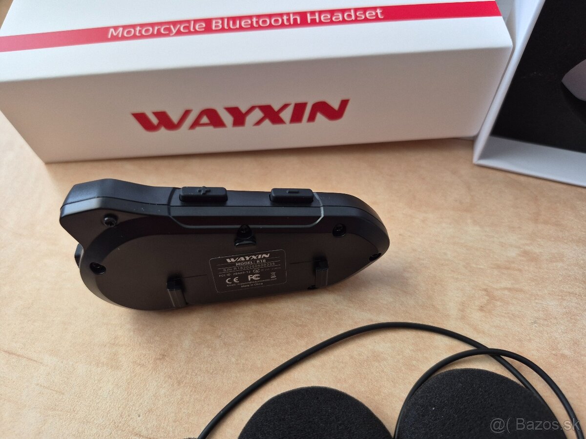 Wayxin R18, komunikator, interkom - 5