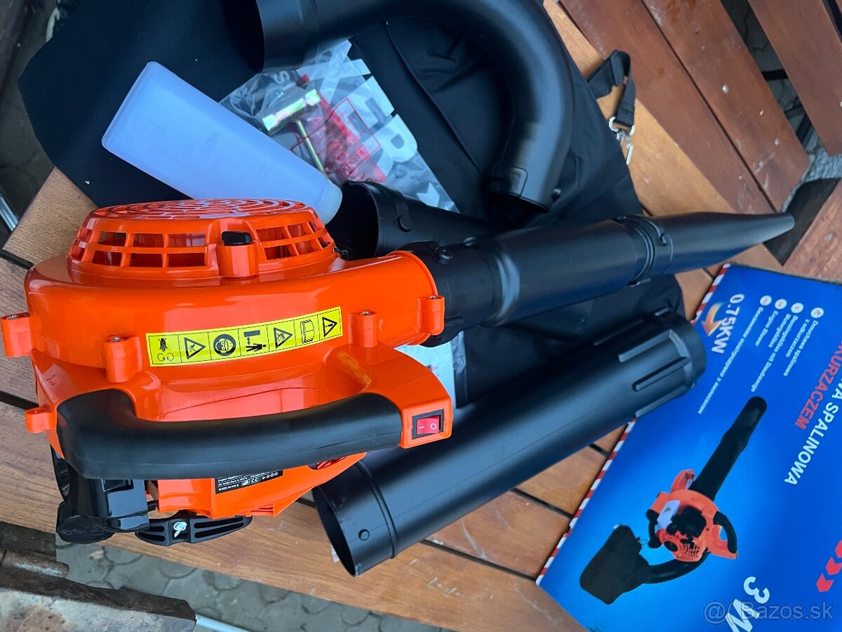 Benzinový fukar a vysavač listia 3v1 - 5