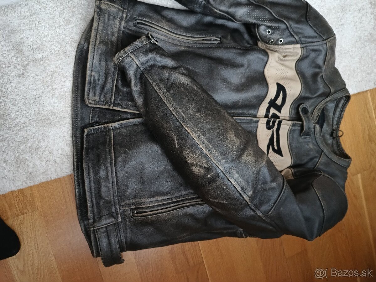 Pánska kožená bunda 4SR - veľkosť 48 - 5