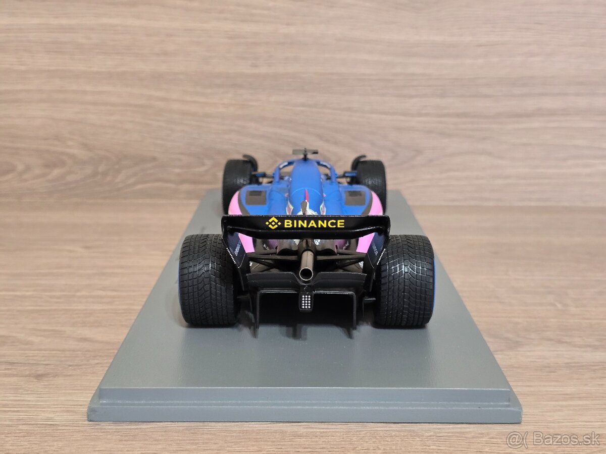 Fernando Alonso (Alpine A522 BWT) 1:18 VC Monaco 2022 7th. - 5