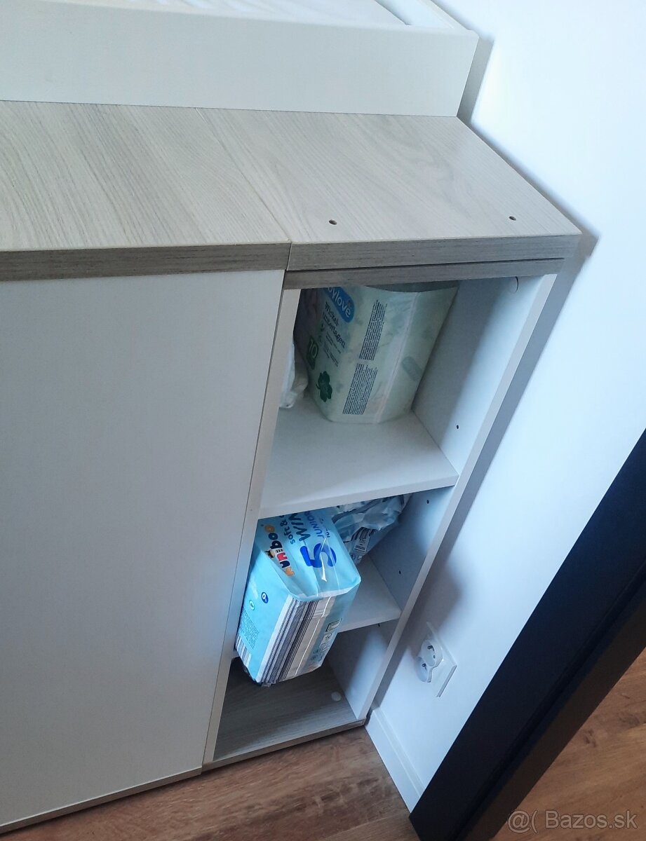 Komoda s prebalovacim pultom - 5