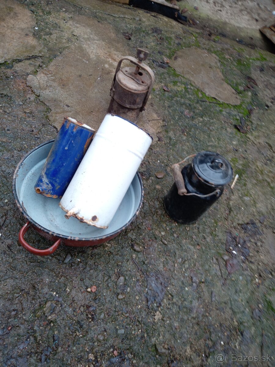 Plech a smalt nadoby - 5