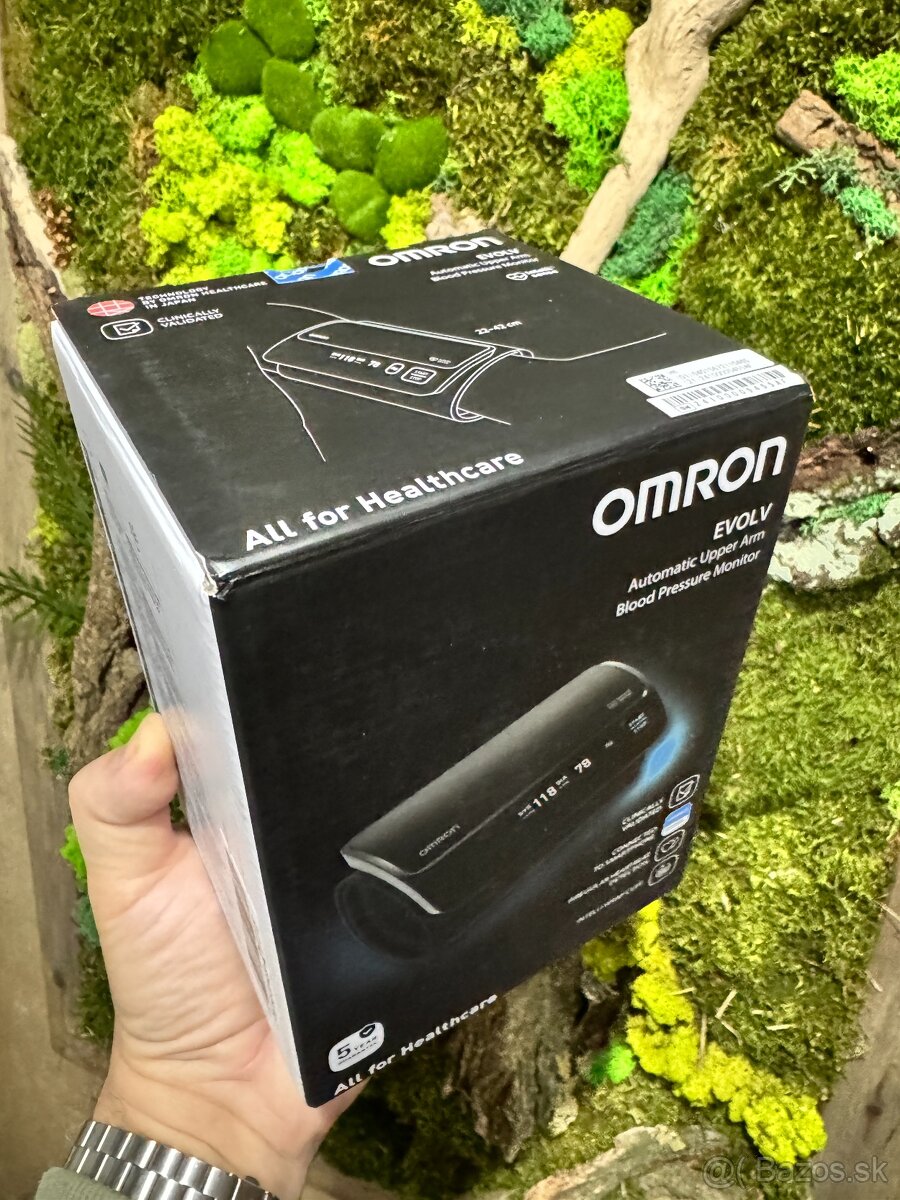 OMRON EVOLV – prémiový ramenný tlakomer (nový, nepoužitý) - 5