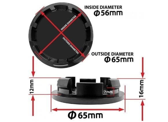 ✅ VW Stredové krytky - 5